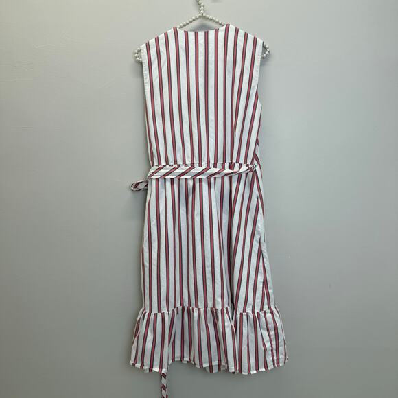 Draper James
Stripe Faux Wrap Tank Dress ❤️🩹 - Picture 10 of 12